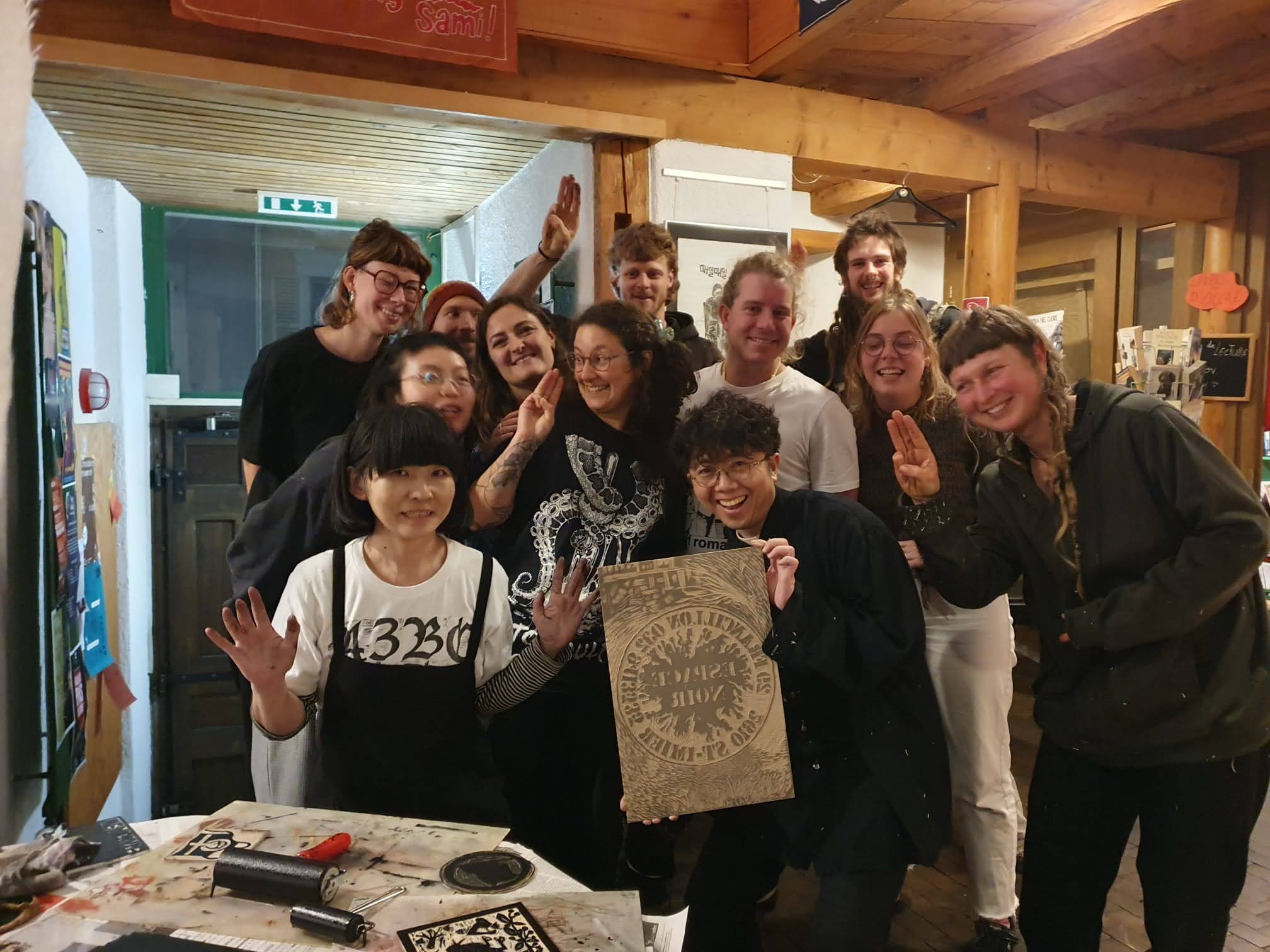 ESPACE NOIRでのワークショップ大盛り上がりで終了！